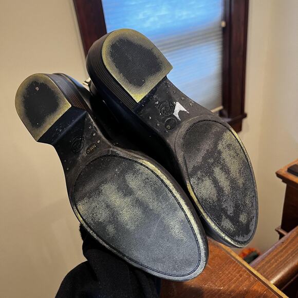 Lucky Brand Boots Shoes Womens Size 10 Black Rubber Waterproof Chelsea Ankle Zip - Picture 4 of 10